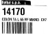Шпилька L 65 MF M5XM3 CH7 арт. 14170 (3-18-1340) в Симферополе