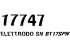 Электрод поджига левый (BT 17, 35 SPN) арт. 17747 (3-19-8710) в Симферополе