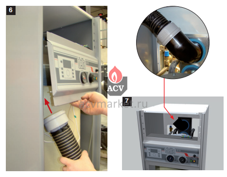 Комплект закрытой камеры сгорания для котлов ACV Delta Pro 25/45, арт. 10800194 в Симферополе Комплект закрытой камеры сгорания для котлов ACV Delta Pro 25/45, арт. 10800194 в Симферополе