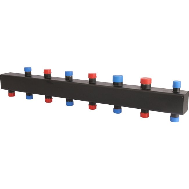 Коллектор 4(6) выхода распределительный ROMMER 1х1 1/4" (RDG-0016-004046) в Симферополе Коллектор 4(6) выхода распределительный ROMMER 1х1 1/4" (RDG-0016-004046) в Симферополе