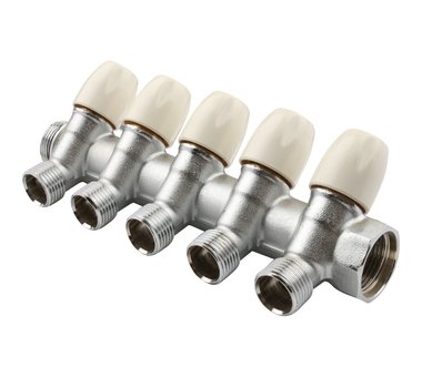 Коллектор 5 выходов TIEMME 1"х1/2 1860028(1868K160405) в Симферополе