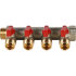 Коллектор 4 отвода с шаровыми кранами STOUT 3/4" 1/2"(красные ручки) (SMB 6200 341204) в Симферополе Коллектор 4 отвода с шаровыми кранами STOUT 3/4" 1/2"(красные ручки) (SMB 6200 341204) в Симферополе
