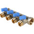 Коллектор 4 отвода с шаровыми кранами STOUT 3/4" 1/2"(синие ручки) (SMB 6201 341204) в Симферополе Коллектор 4 отвода с шаровыми кранами STOUT 3/4" 1/2"(синие ручки) (SMB 6201 341204) в Симферополе