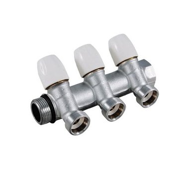 Коллектор 4 выхода TIEMME 1"х1/2 1860020(1868K160404) в Симферополе