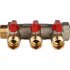 Коллектор 3 отвода с шаровыми кранами STOUT 3/4" 1/2" (красные ручки) (SMB 6200 341203) в Симферополе Коллектор 3 отвода с шаровыми кранами STOUT 3/4" 1/2" (красные ручки) (SMB 6200 341203) в Симферополе